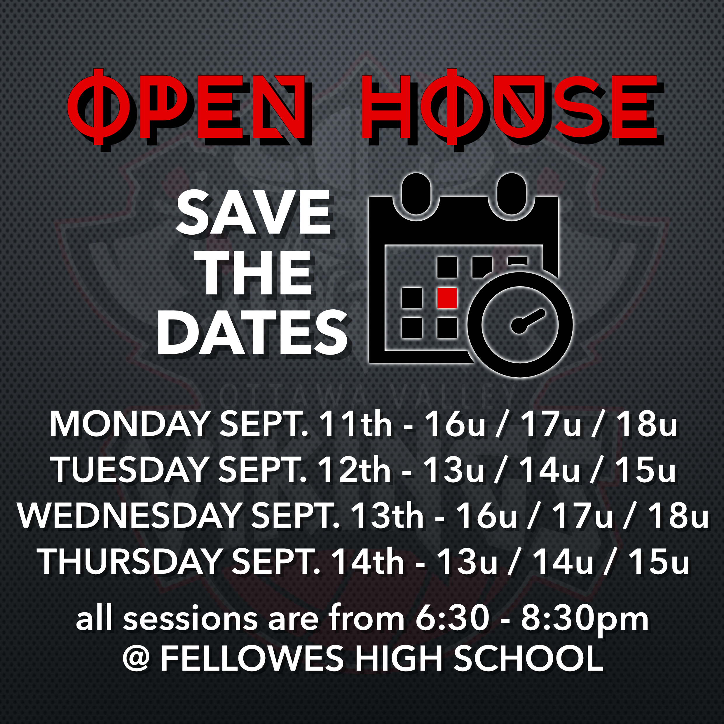 Open House Groupings